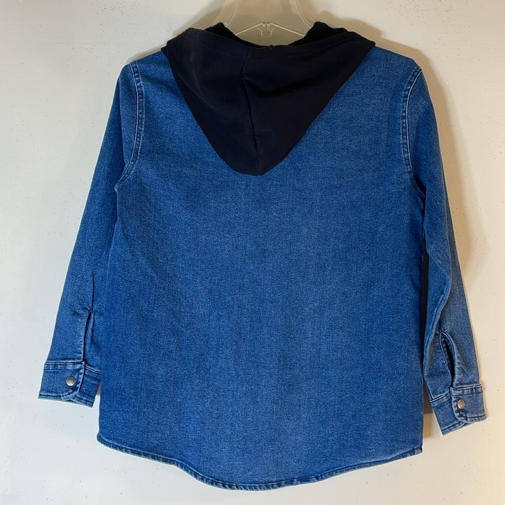 Epic Threads Hooded Denim Shacket. Boy’s M. NWT. - Picture 8 of 10